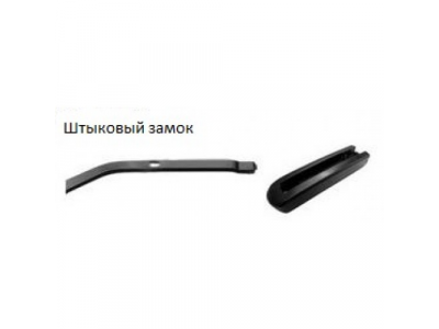 Щетки стеклоочистителя SWF VISIOFLEX,передняя,2 шт., 288905755R, 600mm/24", бескаркасная