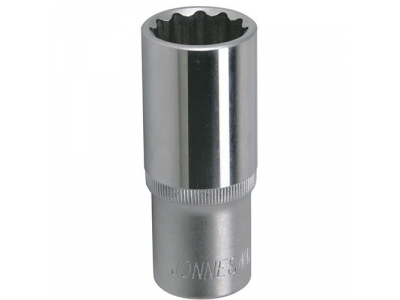 Головка торцевая глубокая 12-гранная 1/2"DR 32 мм., S04HD4732 JONNESWAY