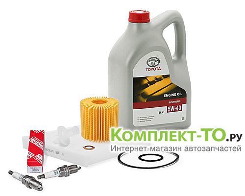 Комплект ТО-10 (100000км) TOYOTA AURIS (2007-2010) 1.6 (124л.с.) МКПП/АКПП