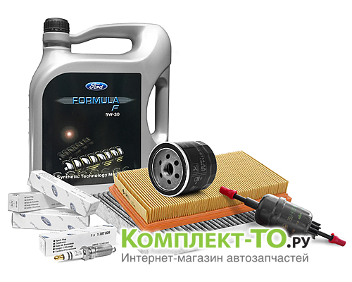 Комплект ТО-6 (90000 км) FORD FUSION (2005-2008) 1.4 бензин 80л.с. МКПП/АКПП